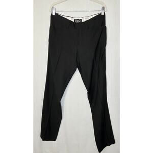 Dolce & Gabbana Straight Leg High Waisted Ribbon Striped Down Sides Size 32